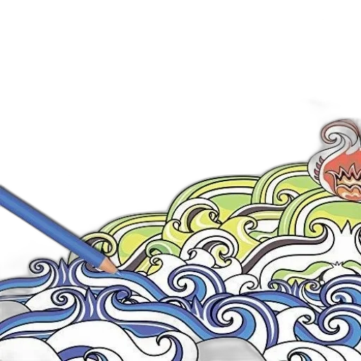 umbrella, staff, cartoon, comic book art transparent PNG cut-out