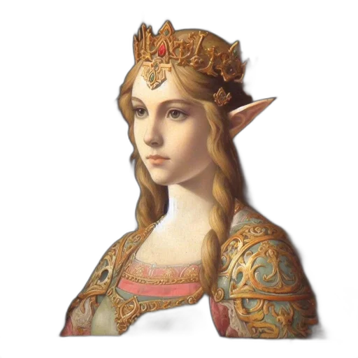 crown, face, jewelry, dress transparent PNG cut-out