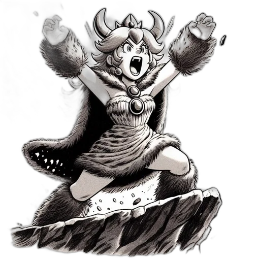 creature, concept art, comic book art, fantasy art transparent PNG cut-out