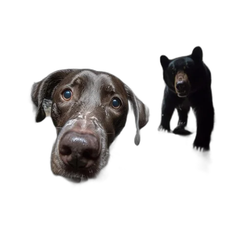 animal, creature, face, photorealistic transparent PNG cut-out