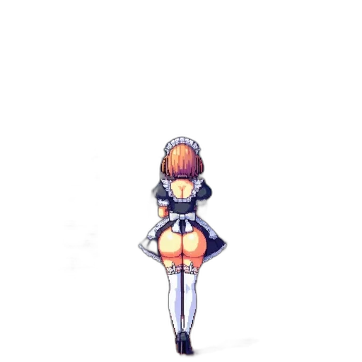 dress, staff, robot, weapon transparent PNG cut-out