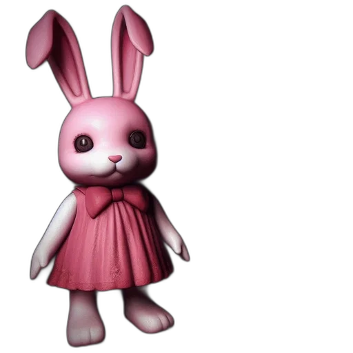 dress, animal, creature, 3d render transparent PNG cut-out