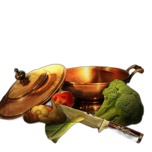 hat, food, weapon, crown transparent PNG cut-out