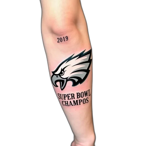 tattoo, philadelphia, eagles, logo transparent PNG cut-out