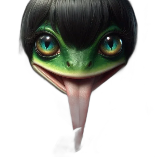 mask, face, creature, staff transparent PNG cut-out