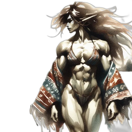 concept art, comic book art, fantasy art, anime transparent PNG cut-out