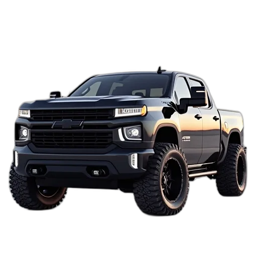 car, 3d render, photorealistic, chevrolet transparent PNG cut-out