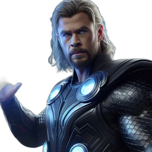 hair, comic book art, concept art, 3d render transparent PNG cut-out