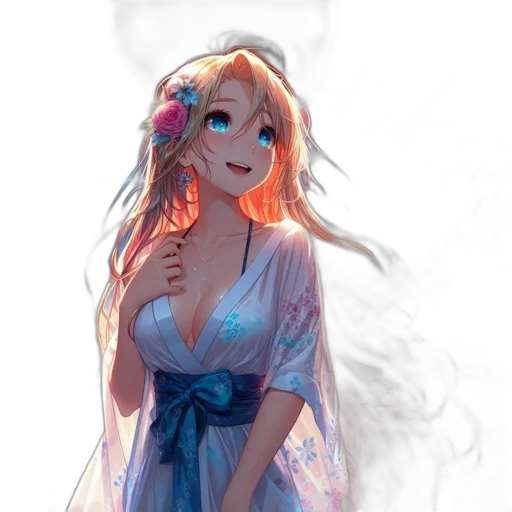 dress, mask, dragon, staff transparent PNG cut-out