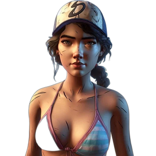 hat, face, concept art, photorealistic transparent PNG cut-out