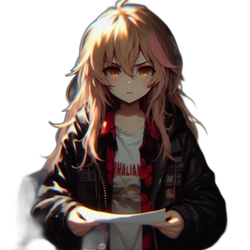 jacket, face, weapon, robot transparent PNG cut-out
