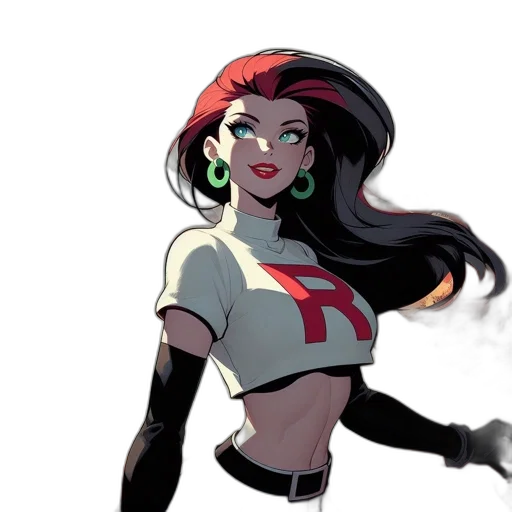 comic book art, concept art, cartoon, anime transparent PNG cut-out