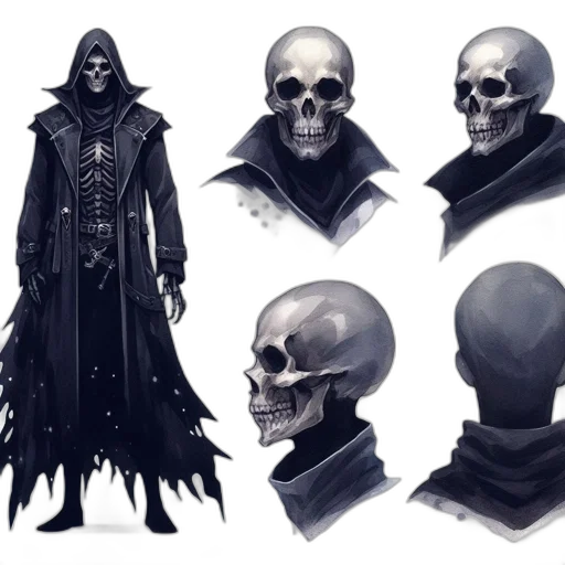 concept art, fantasy art, comic book art, cyberpunk transparent PNG cut-out