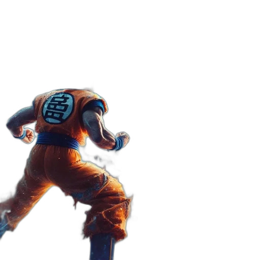 robot, weapon, staff, jacket transparent PNG cut-out