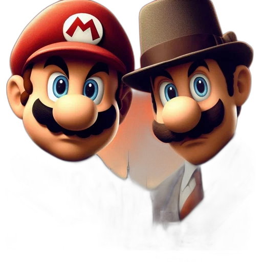 hat, mask, face, 3d render transparent PNG cut-out
