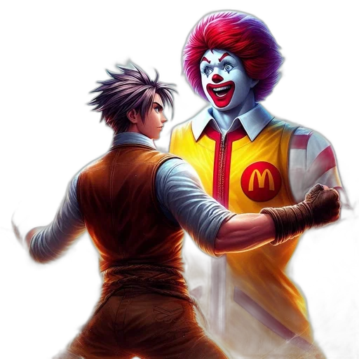 food, photorealistic, concept art, comic book art transparent PNG cut-out