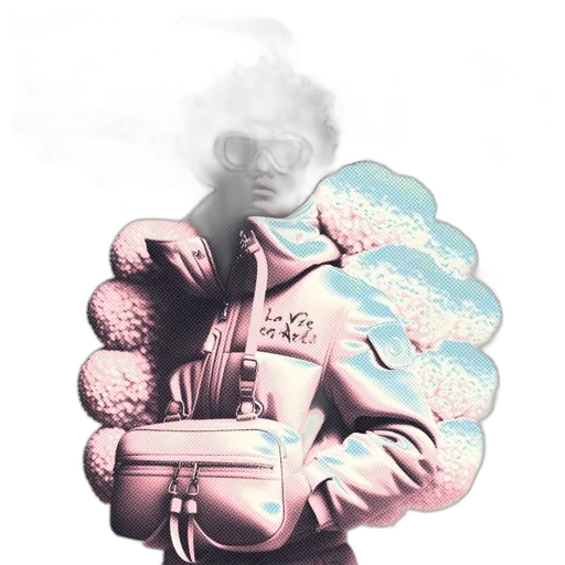 jacket, umbrella, face, mask transparent PNG cut-out