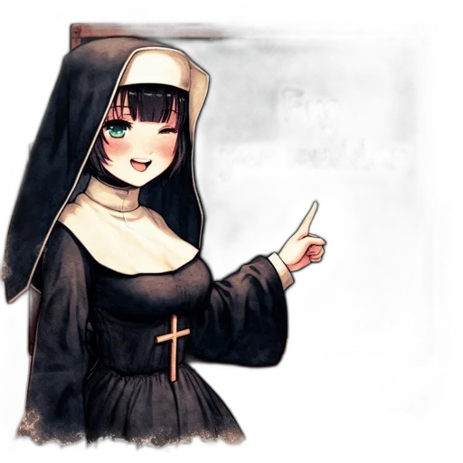 staff, weapon, dress, hat transparent PNG cut-out