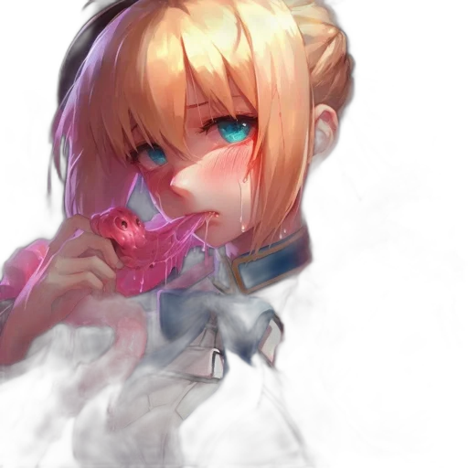 weapon, flower, face, dragon transparent PNG cut-out