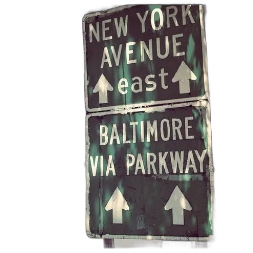 city street, green, sign, white transparent PNG cut-out