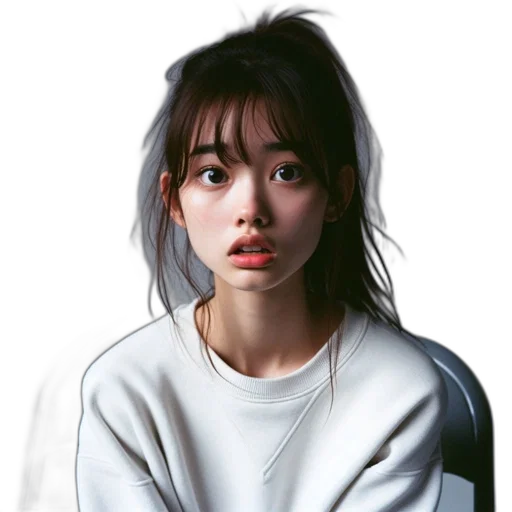 face, jacket, creature, jewelry transparent PNG cut-out