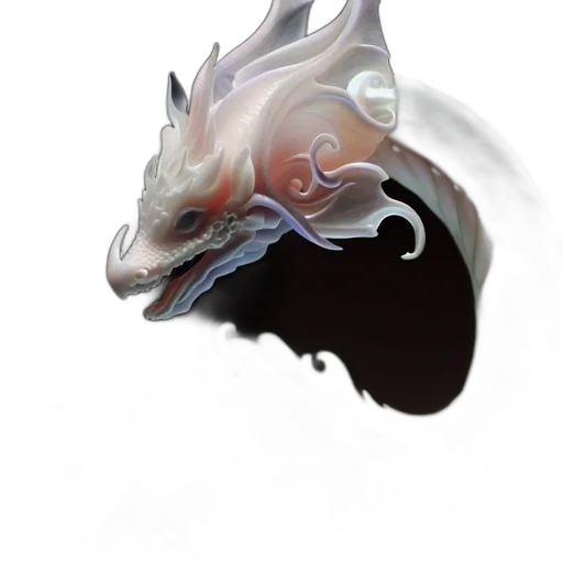 dragon, mask, face, creature transparent PNG cut-out