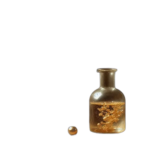 bottle, jewelry, crown, hair transparent PNG cut-out
