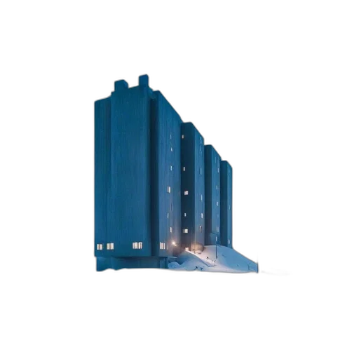 building, furniture, 3d render, concept art transparent PNG cut-out