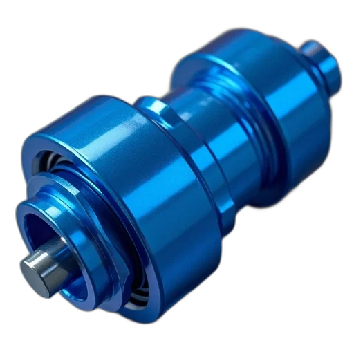 3d render, blue, carbudet, fuel transparent PNG cut-out