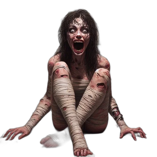 creature, face, mask, concept art transparent PNG cut-out