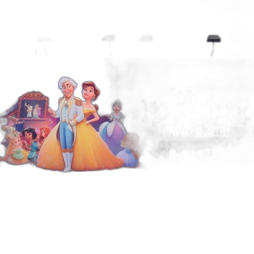 crown, dress, concept art, watercolor transparent PNG cut-out