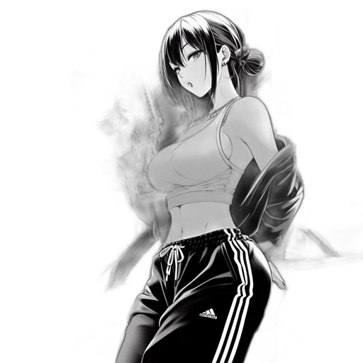 jacket, weapon, mask, sword transparent PNG cut-out
