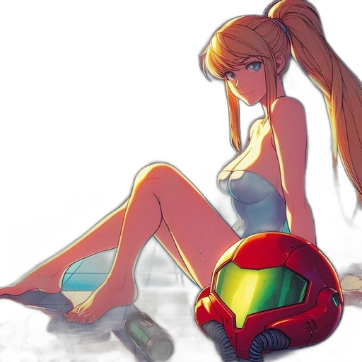 robot, dress, anime, concept art transparent PNG cut-out