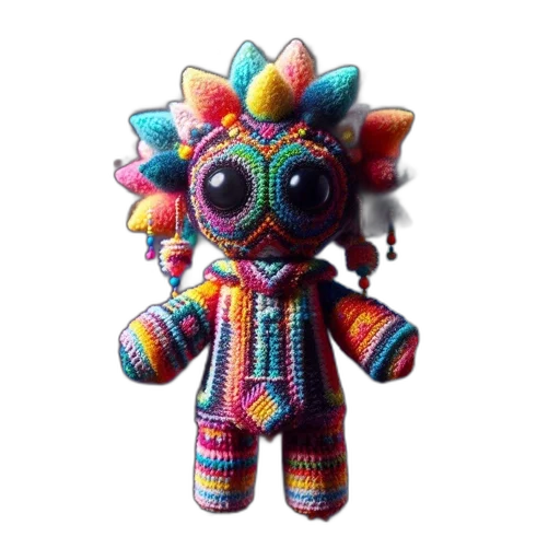 mask, robot, staff, creature transparent PNG cut-out