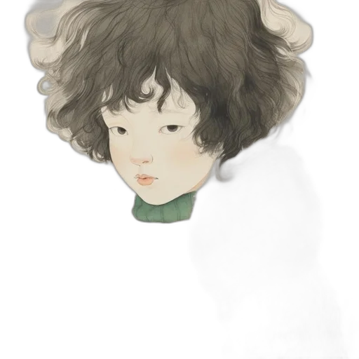 mask, face, hair, creature transparent PNG cut-out