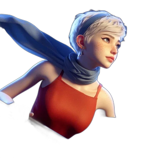 weapon, face, staff, hat transparent PNG cut-out