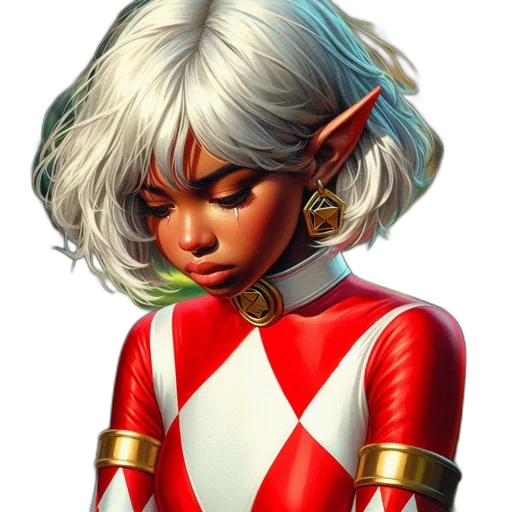face, comic book art, concept art, fantasy art transparent PNG cut-out