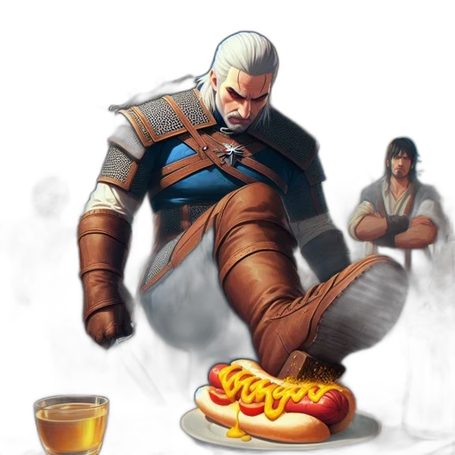 shoes, sword, food, dragon transparent PNG cut-out