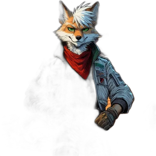 jacket, staff, mask, animal transparent PNG cut-out