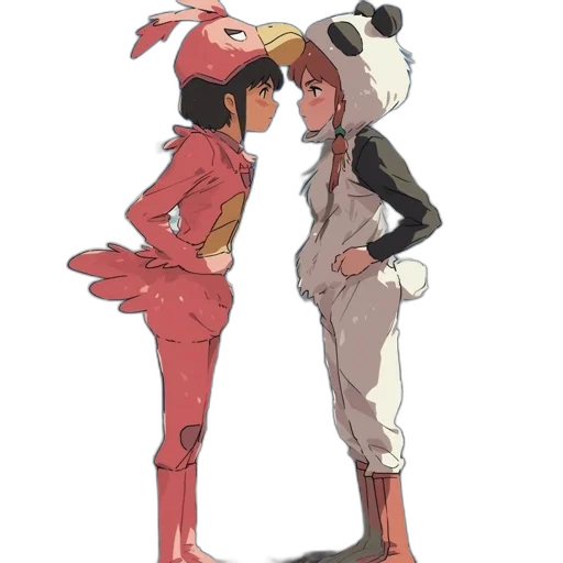 hat, mask, jacket, concept art transparent PNG cut-out