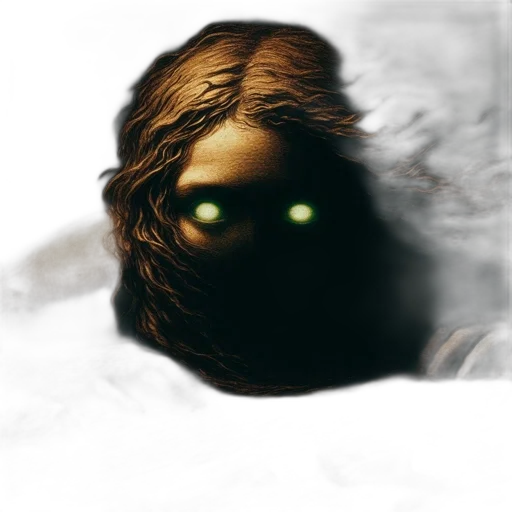mask, creature, face, staff transparent PNG cut-out