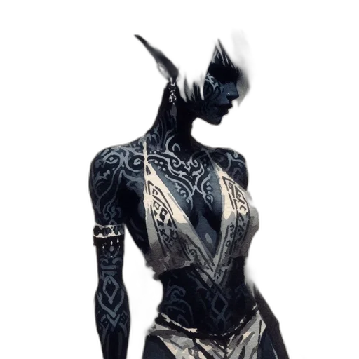 dress, mask, jewelry, dragon transparent PNG cut-out