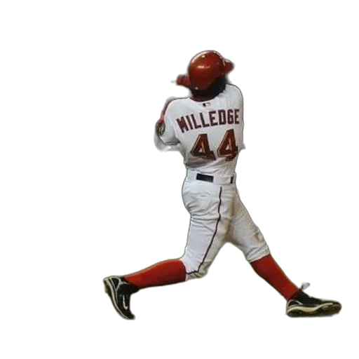 baseball, player, name, milledge transparent PNG cut-out