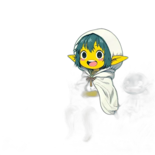 mask, staff, creature, weapon transparent PNG cut-out