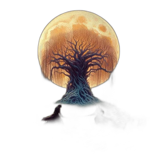 tree, hair, crown, creature transparent PNG cut-out