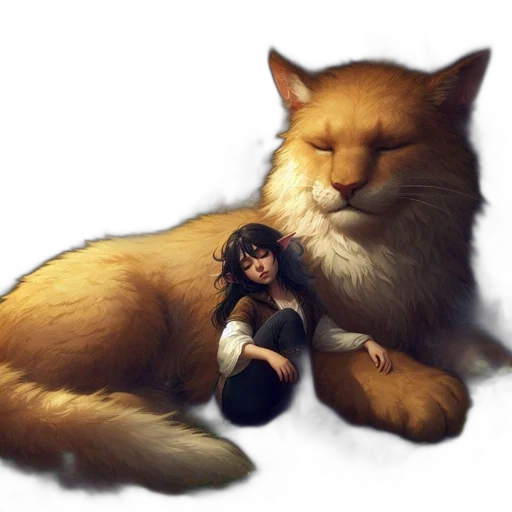 animal, creature, fantasy art, concept art transparent PNG cut-out