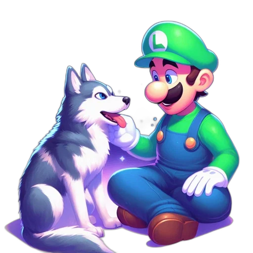 animal, creature, staff, pixel art transparent PNG cut-out