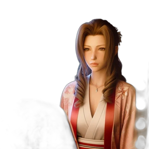 dress, staff, photorealistic, 3d render transparent PNG cut-out