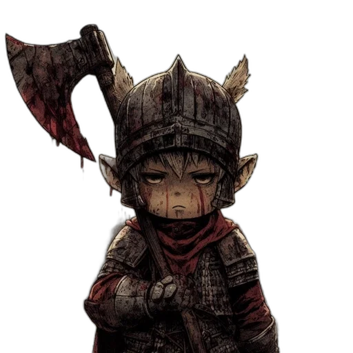 weapon, staff, mask, hat transparent PNG cut-out
