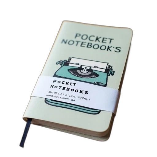 jacket, notebook, vintage, typewriter transparent PNG cut-out